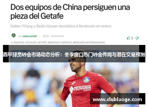 西甲球员转会市场动态分析：冬季窗口热门转会传闻与潜在交易预测